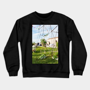 Flower in a garden Crewneck Sweatshirt